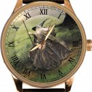 STUNNING GANDALF THE  WIZARD ORIGINAL VINTAGE LOTR ART SOLID COLLECTOR'S WATCH