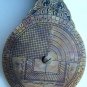 FUNCTIONAL ISLAMIC NAVIGATIONAL ASTROLABE IN ANTIQUATED HEAVY BRASS; 17 cm KORAN