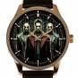 KEANU REEVES VINTAGE MATRIX HOLLYWOOD MOVIE POSTER ART SOLID BRASS MEN'S WATCH