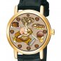 BEAUTIFUL VINTAGE ZIGGY CHOCOLATE LOVER ART SOLID BRASS 30 mm UNISEX WATCH