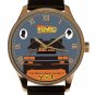 YOUR FUTURE IS WHAT YOU MAKE OF IT SYMBOLIC BACK TO THE FUTURE SOLID BRASS WATCH