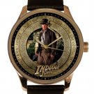 INDIANA JONES VINTAGE CRYSTAL SKULL HARRISON FORD METAL DIAL SOLID BRASS WATCH