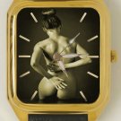 NUDE STUDY NAKED TORSO CLASSIC AESTHETIC BUTT ART SOLID BRASS COLLECTIBLE WATCH NUDE STUDY NAKED TORSO CLASSIC AESTHETIC BUTT ART SOLID BRASS COLLECTIBLE WATCH