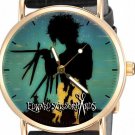 TRIBUTE TO TIM BURTON, EDWARD SCISSORHANDS MOVIE ART SOLID BRASS UNISEX WATCH