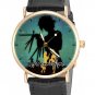 TRIBUTE TO TIM BURTON, EDWARD SCISSORHANDS MOVIE ART SOLID BRASS UNISEX WATCH