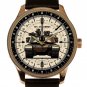 M1 ABRAMS US ARMY MAIN BATTLE TANK TANK COMMANDER SIGHT DIAL SOLID BRASS WATCH