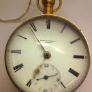 FASCINATING 1810s ROBERT ROSKEL LONDON VERGE FUSEE BALL CLOCK IN BRASS & CRYSTAL FASCINATING 1810s ROBERT ROSKEL LONDON VERGE FUSEE BALL CLOCK IN BRASS & CRYSTAL