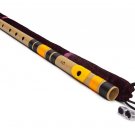 Tanpura-Tuned Professional Indian G Bass 26 Inches (65 cm) Indian Bansuri Flute