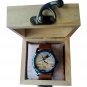 SPITFIRE VINTAGE RAF BATTLE OF BRITAIN LONDON CITYSCAPE AVIATION ART WRIST WATCH