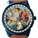 BUCK ROGERS SPACE COWBOY GOLDEN AGE COMIC ART BLUE METAL CASE COLLECTIBLE WATCH