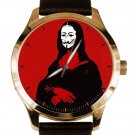 MONA LISA ANONYMOUS MASK SYMBOLIC SOLID BRASS 40 mm WRIST WATCH MONA LISA ANONYMOUS MASK SYMBOLIC SOLID BRASS 40 mm WRIST WATCH