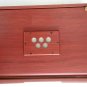 CLASSIC RED FULL RANGE FULL TEAKWOOD INDIAN SHRUTI BOX 440 Hz, C-C', 13 STOPPERS