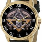 MYSTERIOUS MASONIC SKULL SYMBOLISM SOLID BRASS 40 mm COLLECTIBLE WRIST WATCH MYSTERIOUS MASONIC SKULL SYMBOLISM SOLID BRASS 40 mm COLLECTIBLE WRIST WATCH