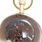TINTIN IN AMERICA ANTIQUE COLORS SOLID BRASS MECHANICAL BALL CLOCK 17 JEWEL