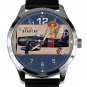 USAF F8F-2 BEARCAT FIGHTER AIRCRAFT VINTAGE PINUP ART SOLID BRASS 40 mm WATCH