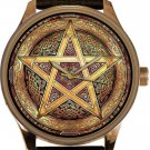 CELTIC PENTAGRAM SOLID BRASS PREMIUM QUALITY WATCH FOR MEN & WOMEN w GIFT BOX CELTIC PENTAGRAM SOLID BRASS PREMIUM QUALITY WATCH FOR MEN & WOMEN w GIFT BOX