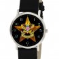 BE PREPARED! CLASSIC BOY SCOUTS VINTAGE ART 30 mm SOLID BRASS GIFT WRIST WATCH