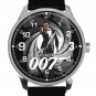 VINTAGE 1970s SEAN CONNERY AS JAMES BOND 007 CLASSIC SILVERED BRASS MEN'S WATCH