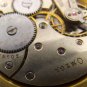 ANTIQUE 1890s FAMOUS SWISS-MADE MOVEMENT RECOVERY TO BRASS & CRYSTAL BALL WATCH