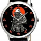 ANCIENT JAPANESE SAMURAI ARMOR PARCHMENT KANJI DIAL COLLECTIBLE BRASS 40mm WATCH ANCIENT JAPANESE SAMURAI ARMOR PARCHMENT KANJI DIAL COLLECTIBLE BRASS 40mm WATCH