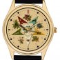 EASTERN STAR ODDFELLOWS MASONIC SYMBOLISM 40 mm SOLID BRASS WRIST WATCH