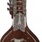 REINFORCED NECK INDIAN RIGHT-HANDED ACOUSTIC ELECTRIC SITAR w TOP GUITAR TUNERS