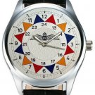 THE CLOCK THAT WON THE WAR RAF SECTOR CLOCK SOLID BRASS VINTAGE DIAL WRIST WATCH