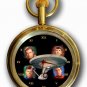 VINTAGE STAR TREK ORIGINAL TV SERIES PUBLICITY SOLID BRASS POCKET WATCH 17 JEWEL