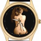 LE VIOLON D'INGRES CLASSIC MAN RAY NUDE COLLECTIBLE SOLID BRASS 40mm WRIST WATCH LE VIOLON D'INGRES CLASSIC MAN RAY NUDE COLLECTIBLE SOLID BRASS 40mm WRIST WATCH