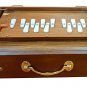 Premium Superbrass Teakwood Shruti Box with Original Mistry Palitana Reeds 440Hz