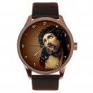 JESUS CHRIST CROWN OF THROWS, REMEMBER HIS PAIN, GOTHIC SYMBOLIC WRIST WATCH JESUS CHRIST CROWN OF THROWS, REMEMBER HIS PAIN, GOTHIC SYMBOLIC WRIST WATCH