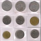 France lot x 17 Mixed 1942-1992 VF-UNC