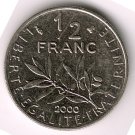 2000 50 cents XF/AU