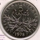 1978 5 Francs XF