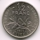 1971 50 cents Aunc