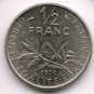 1971 50 cents Aunc