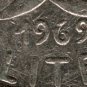 1969 1/2 Franc DDo GF/GF+
