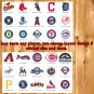 Baseball MLB Birthday Invitations 10 ea with Envelopes Personalized ANY Team