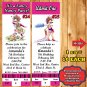 Fancy Nancy Birthday Invitations with Env 10 ea Personalized Printed