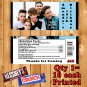 Why Don't We Birthday Candy Bar Wrappers 10 ea Personalized
