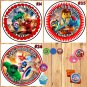 Lego Birthday Stickers Round 1 Sheet Personalized