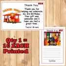 Daniel Tiger Birthday Thank You Cards 10 ea Personalized Custom Made