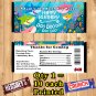 Baby Shark Birthday Candy Bar Wrapper 10 ea Personalized