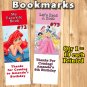 Disney Princess Policeman 10 ea Favor Bookmarks Personalized