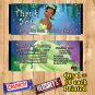 Disney Princess Birthday Candy Bar Wrapper 10 ea Personalized