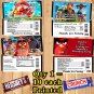 Angry Birds Birthday Candy Bar Wrapper 10 ea Personalized