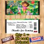 Dora The Explorer or Go Diego Go Birthday Candy Bar Wrapper 10 ea Personalized