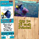 Finding Dory Finding Nemo Birthday Invitations 10 ea Personalized Custom Made