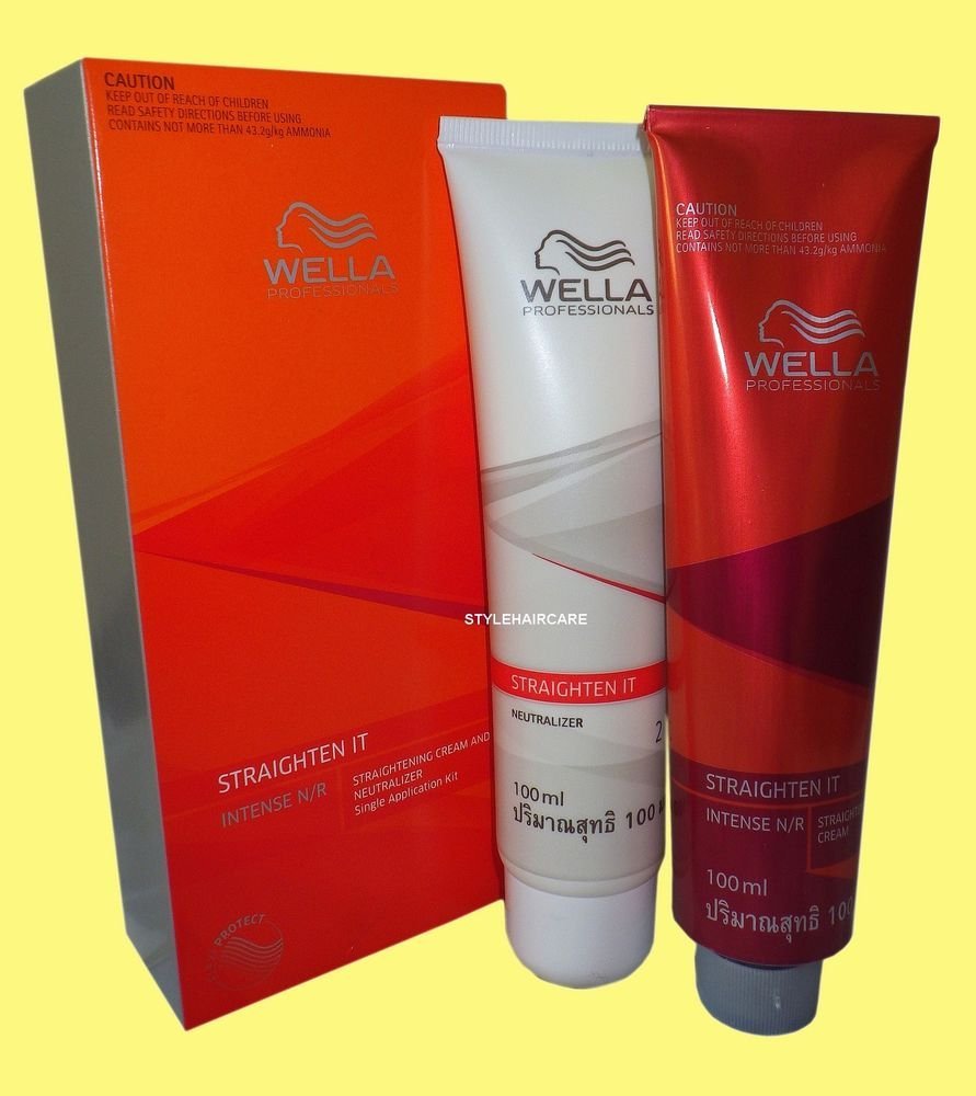 Wella Wellastrate Straight Hair Cream Intense straightening cream
