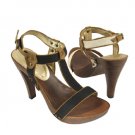 Wood Platform Sandals